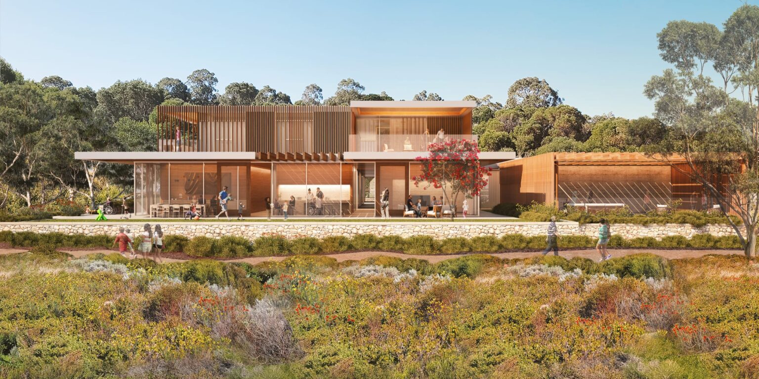 Sandcastles Children's Hospice Swanbourne Perth Design Front Exterior